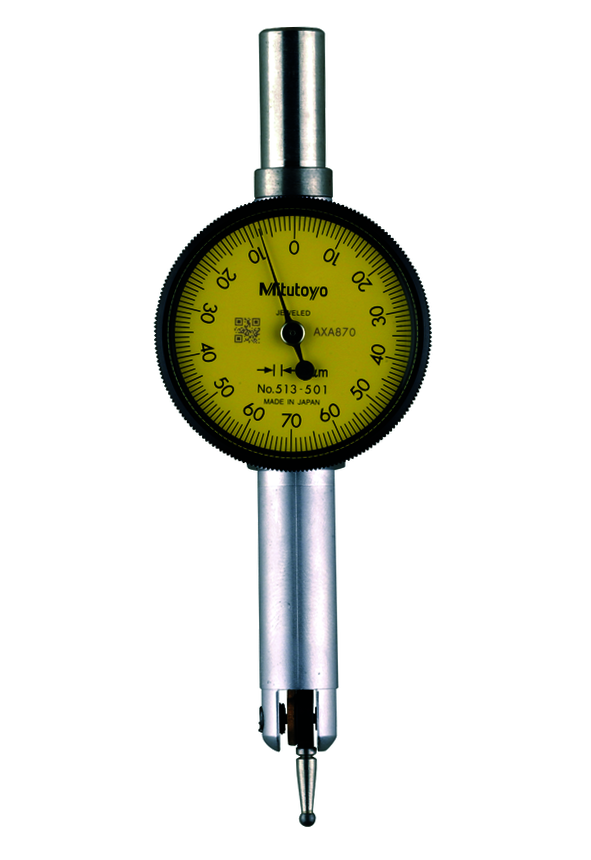 Mitutoyo Szögtapintós mérőóra, kis helyigényű, Ø33 mm, 0.14 mm, 0.001 mm (513-501E) termék fő termékképe