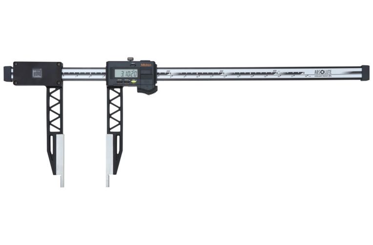 Mitutoyo ABSOLUTE Digimatic szénszálas tolómérő hosszú mérőcsőrrel, IP66, 0-18" (552-160-10) termék fő termékképe
