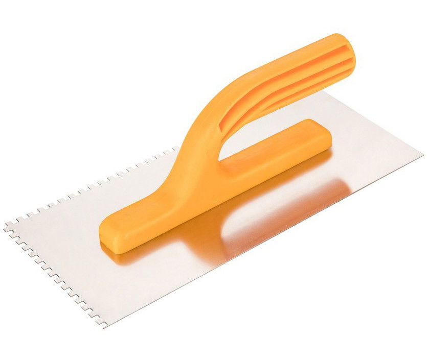 Topex 13A284 fogazott acél simító, 4x4x4 mm, 280x130 mm termék fő termékképe