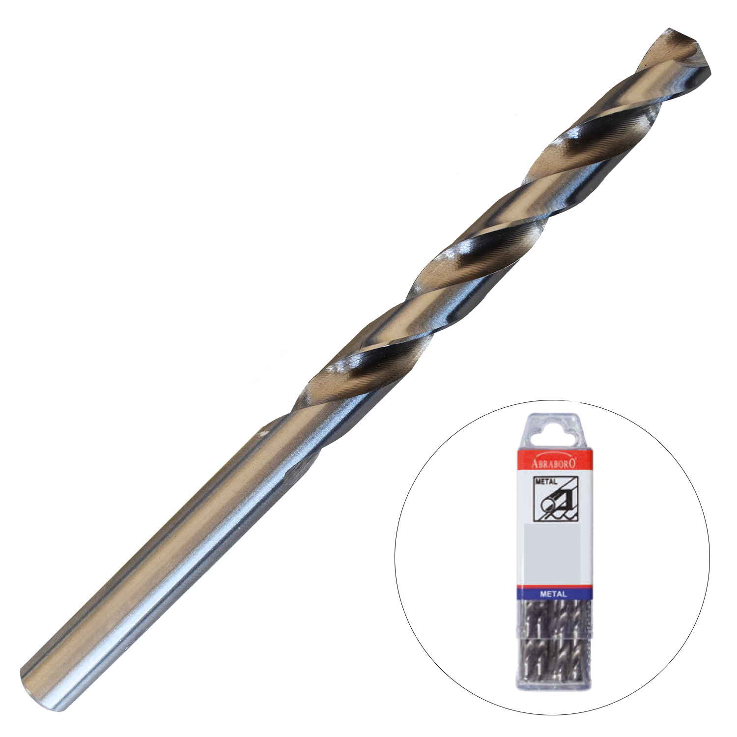 Abraboro 1 x 34 / 12 mm HSS-GS fémfúró X-Pack, 10 db/csomag termék fő termékképe
