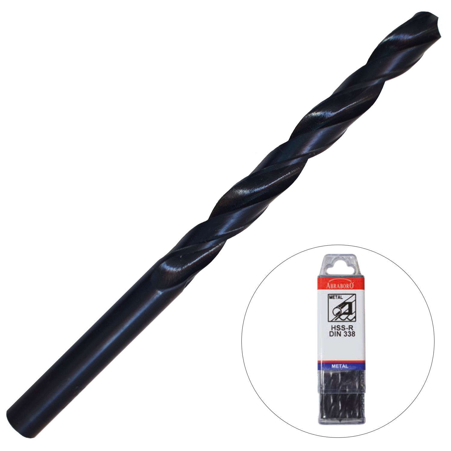 Abraboro 1.5 x 40 / 18 mm HSS-R fémfúró X-Pack, 10 db/csomag termék fő termékképe