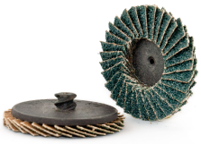 Abraboro Lamellás csiszolótányér Quick-Lock befogással, Ø 50 mm, G-QZ K40 termék fő termékképe