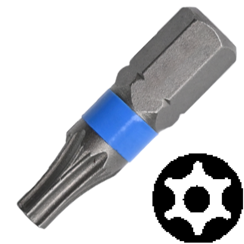 Abraboro TxTR 30 x 25 mm Torx Tamper bit, 2 db/csomag termék fő termékképe