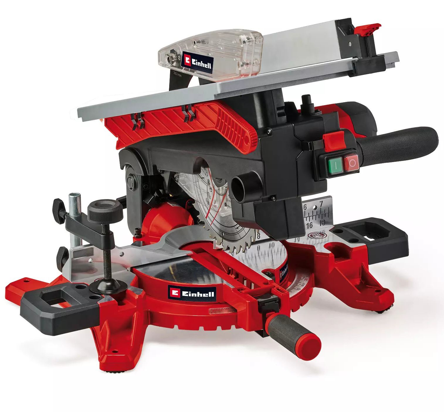 EINHELL TE-MS 216 T fejező-gérvágó fűrész felső asztallal termék fő termékképe