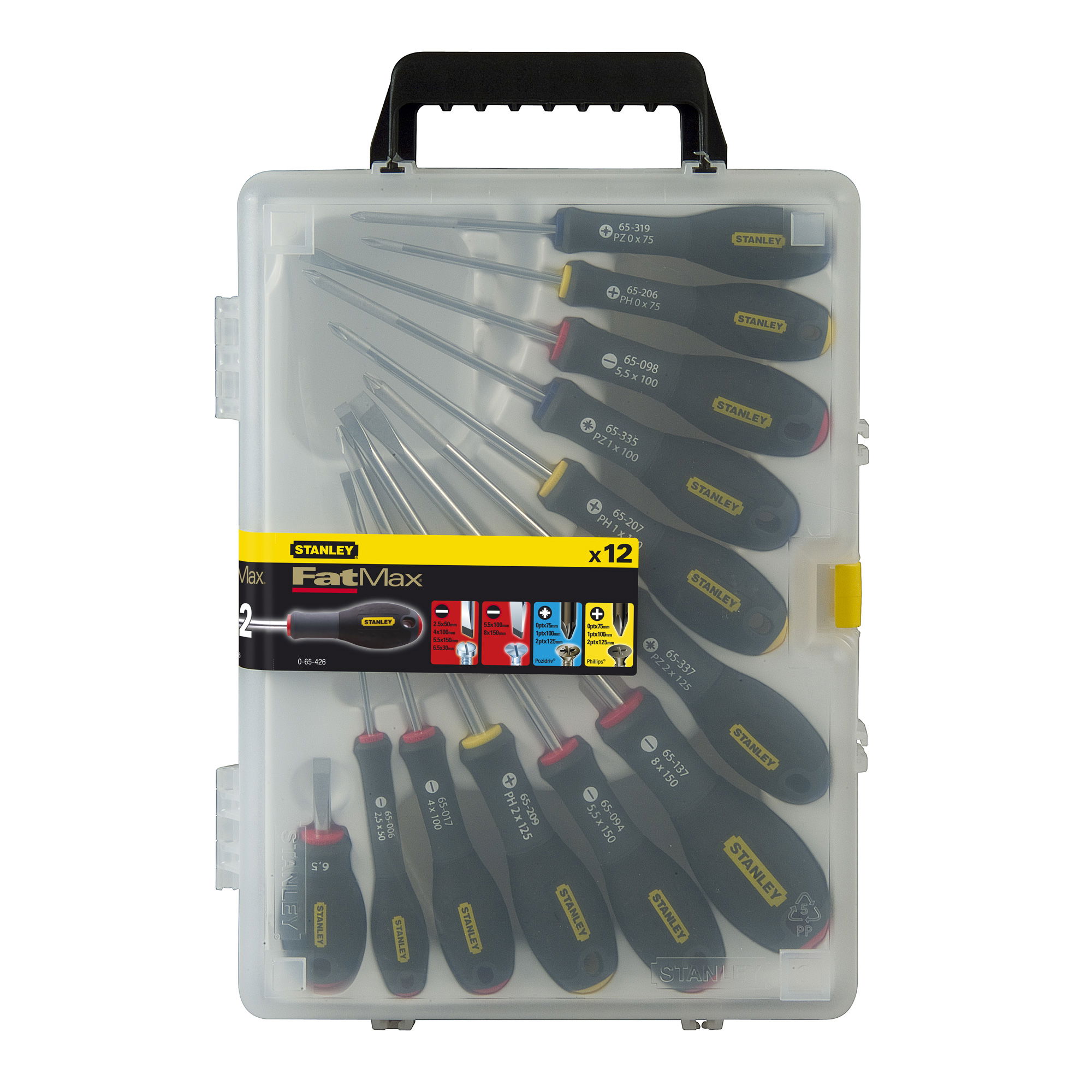 Stanley 0-65-426 FATMAX® csavarhúzó készlet, 12 részes termék fő termékképe