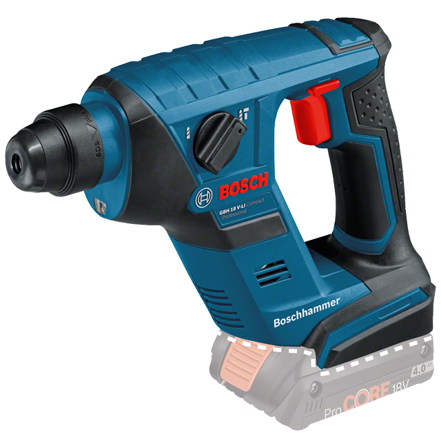 Bosch GBH 18V-LI Compact akkus SDS-plus fúrókalapács (akku és töltő nélkül) termék fő termékképe