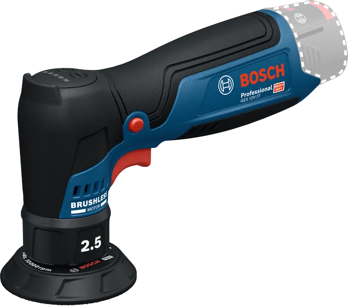 Bosch GEX 12V-77 akkus excentercsiszoló (akku és töltő nélkül) termék fő termékképe
