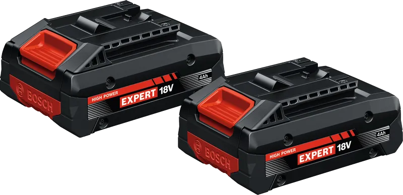 Bosch EXPERT 2 db EXBA18V-40 Li-ion akkumulátor, 18 V, 4.0 Ah termék fő termékképe