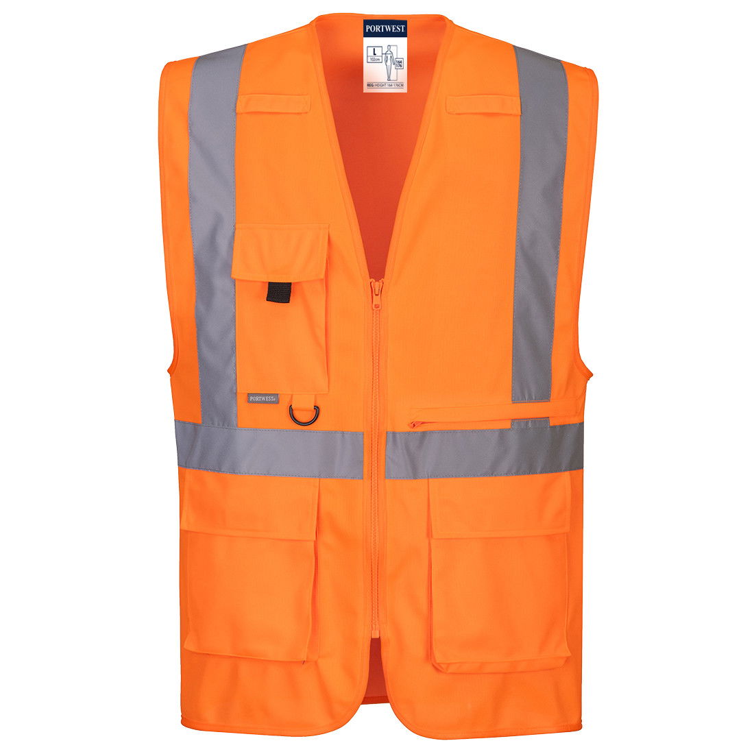 Portwest C357 - Hi-Vis Executive mellény tablet zsebbel, narancs termék fő termékképe