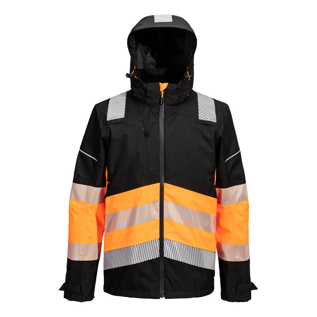 Portwest PW368 - PW3 Hi-Vis Class 1 Extreme lélegző esőkabát, narancs/fekete termék fő termékképe